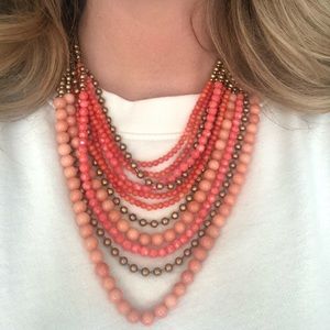 Stella and Dot beaded necklace